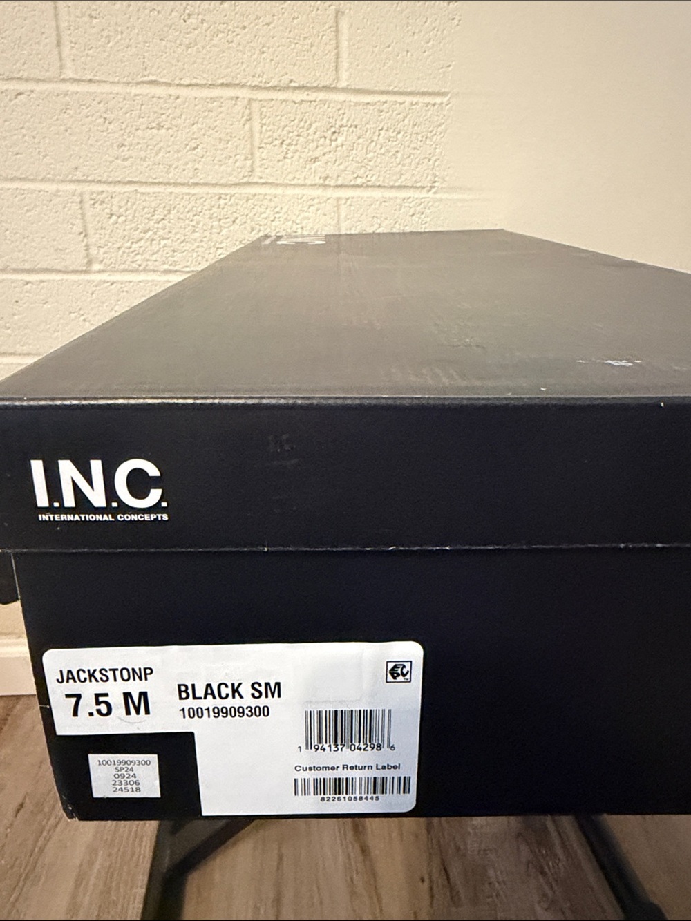 INC International Concepts Black Over-the-Knee Pointed-Toe Stiletto Boots - Picture 5 of 5